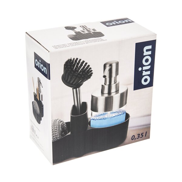 Dávkovač saponátu s organizérom 0,35 l