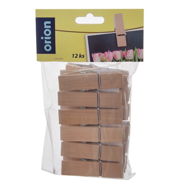 Dekoračné štipce 12 ks