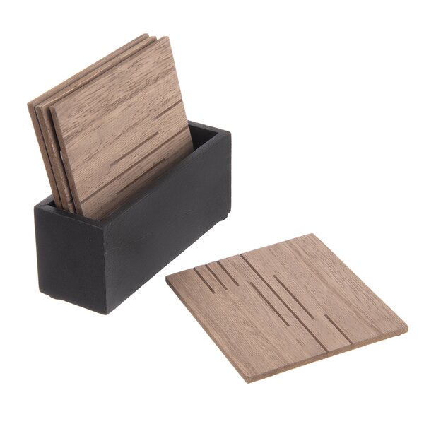 Podtácka LINE so stojanom 4 ks