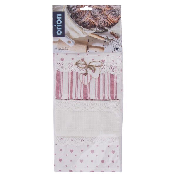 Kuchynská utierka Heart gifty SRDCE 3 ks