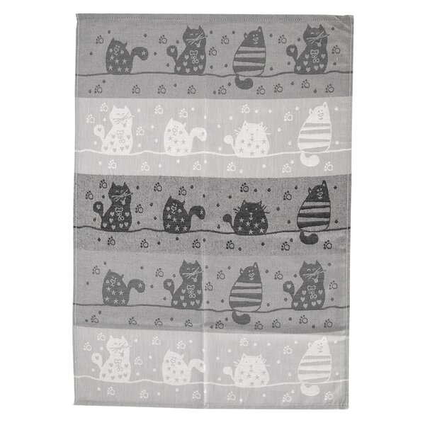 Kuchynská utierka mačky 3 ks