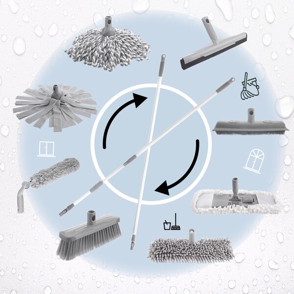 Hlava na mop s návlekom CLEAN SYSTEM