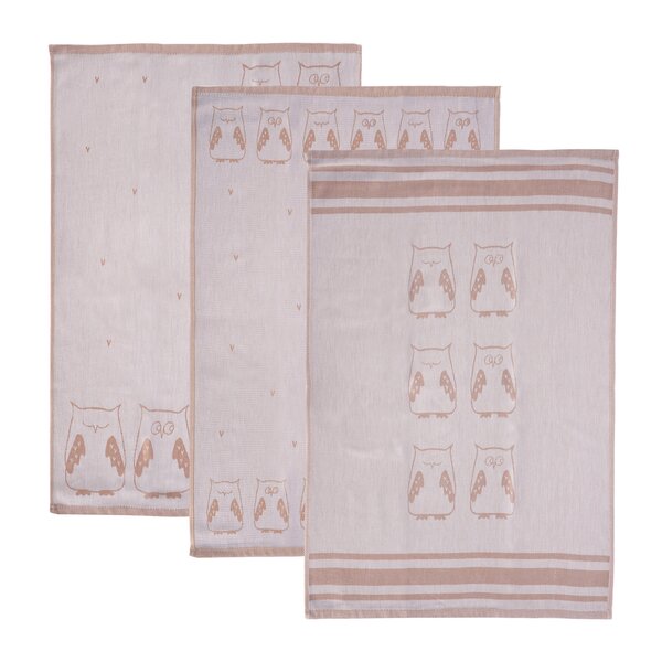 Kuchynská utierka SOVA 3 ks