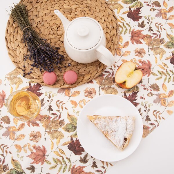 Behúň JESEŇ lístie 180x40 cm