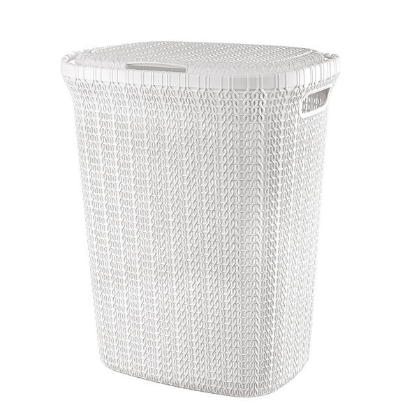 Bielizňový kôš s vekom RATAN Hobby