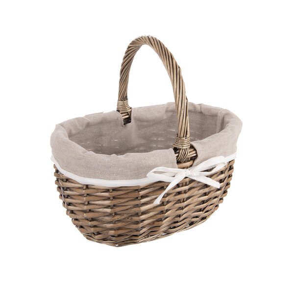 Piknikový kôš s textilnou vsadkou