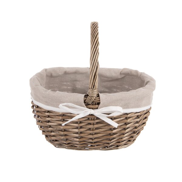 Piknikový kôš s textilnou vsadkou