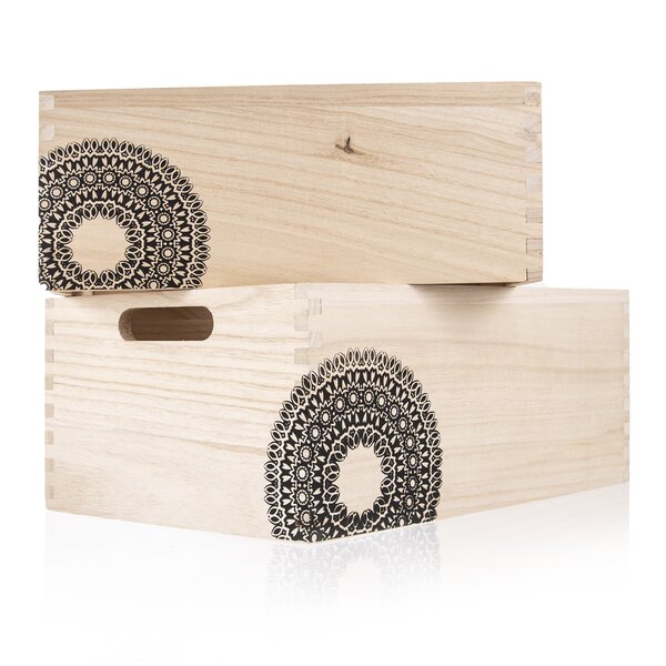 Dekoratívna debnička MANDALA 26x16x11 cm