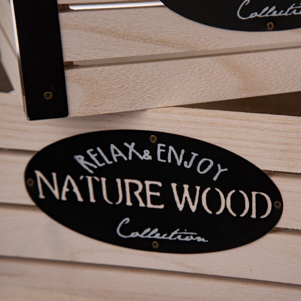 Dekoratívna debnička Rustic 26x16x11 cm