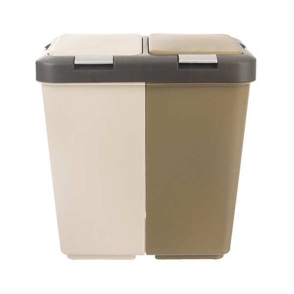 Odpadkový kôš na triedený odpad Dust 2x10 l