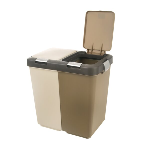 Odpadkový kôš na triedený odpad Dust 2x10 l