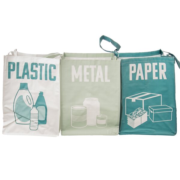 Taška na triedený odpad 3 ks
