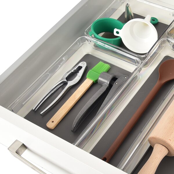 Košík-organizér GREY 24x16,2x4,8 cm