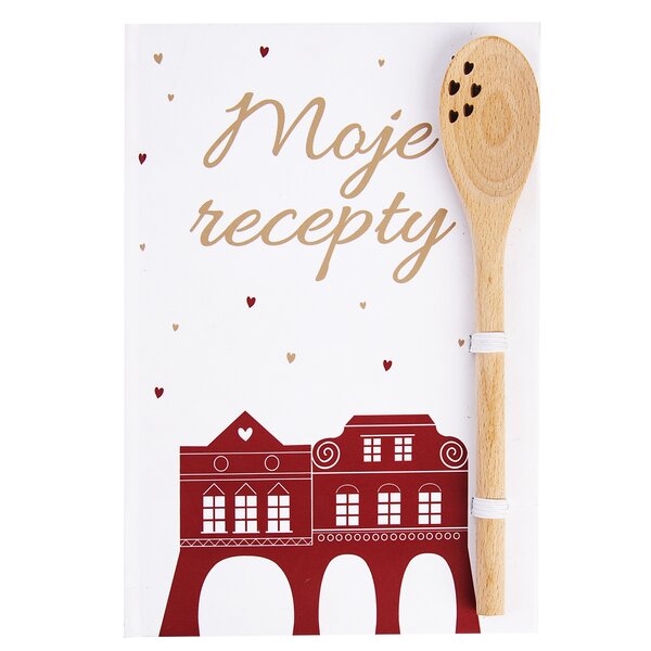 Kniha na recepty s vareškou DOMKY 