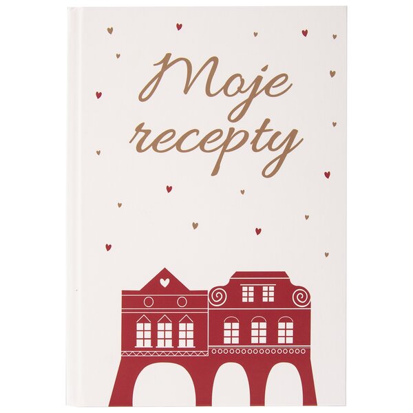 Kniha na recepty DOMKY 
