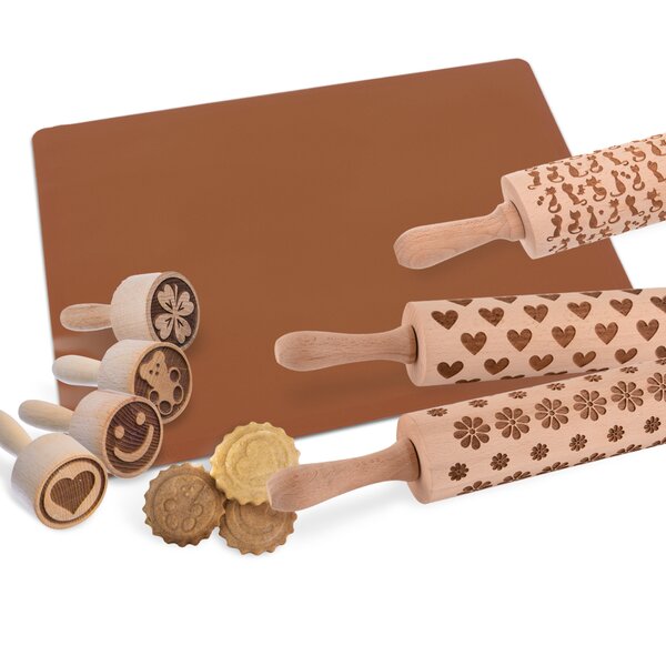 Vál na cesto 40x30 cm