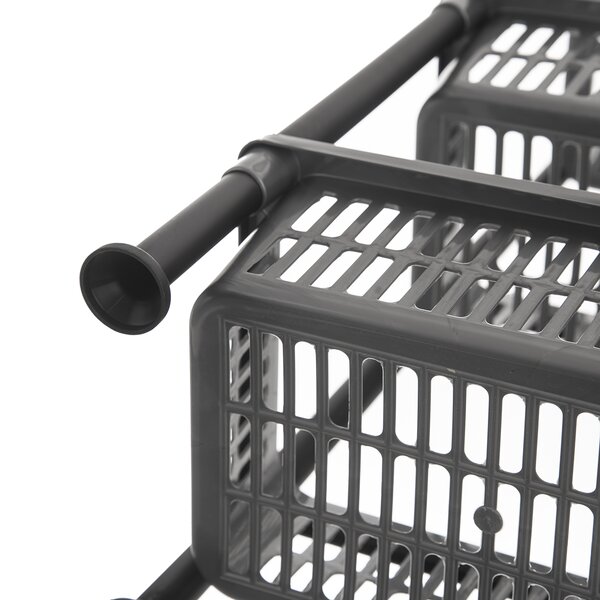 Regál GREY 4 poschodia