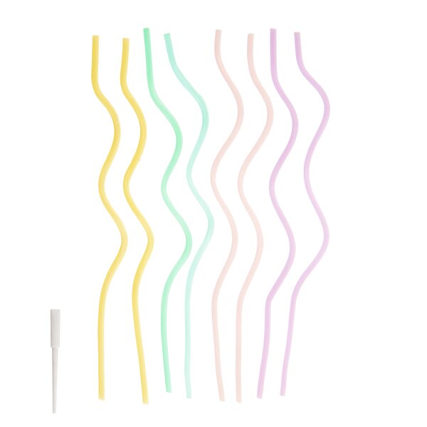 Tortové sviečky špirála 15 cm 8 ks