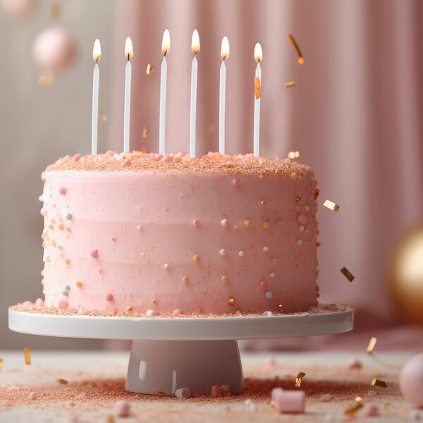 Tortové sviečky 14,5 cm 12 ks