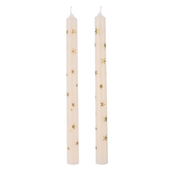 Dekoratívna sviečka 2 ks