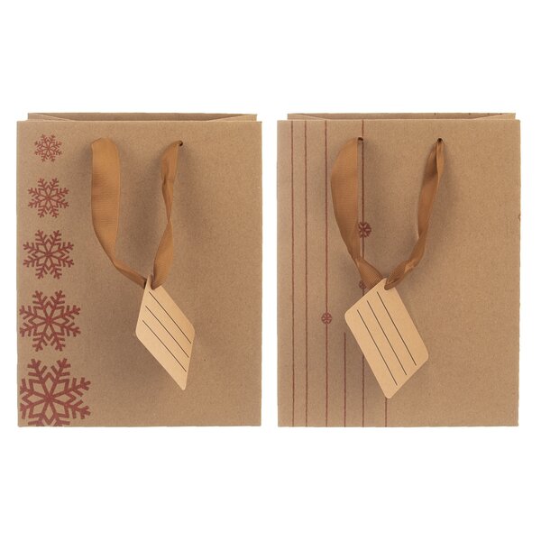 Darčeková taška VLOČKA 18x10x23 cm 