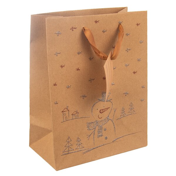 Darčeková taška SNEHULIAK 26x12,5x32 cm