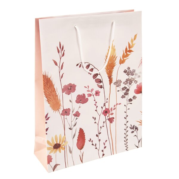 Darčeková taška kvety 25x8,5x34 cm