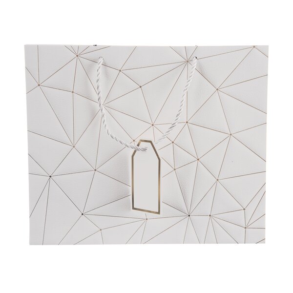 Darčeková taška mriežka 31x12x26 cm