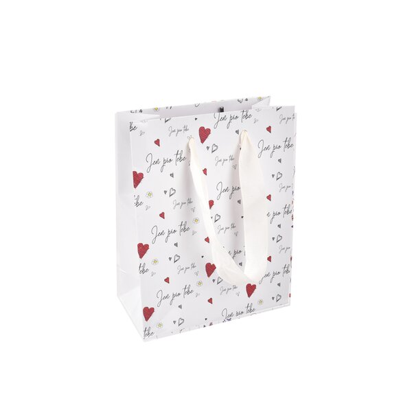 Darčeková taška Jen pro tebe 14x7x18 cm