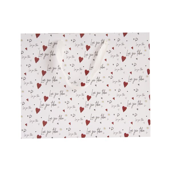 Darčeková taška Len pre teba 32x12x26 cm