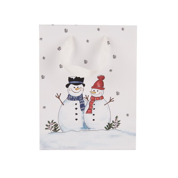 Darčeková taška SNEHULIAK 18x10x23 cm