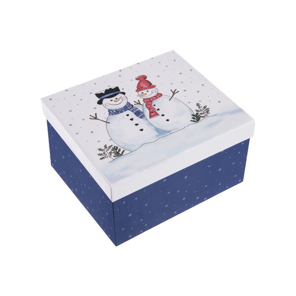 Darčeková krabica SNEHULIAK 21x18,5x11,5 cm