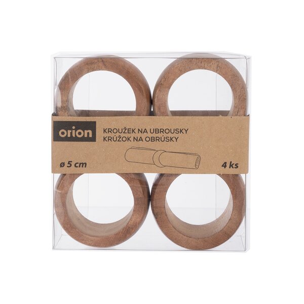 Krúžok na obrúsky 4 ks