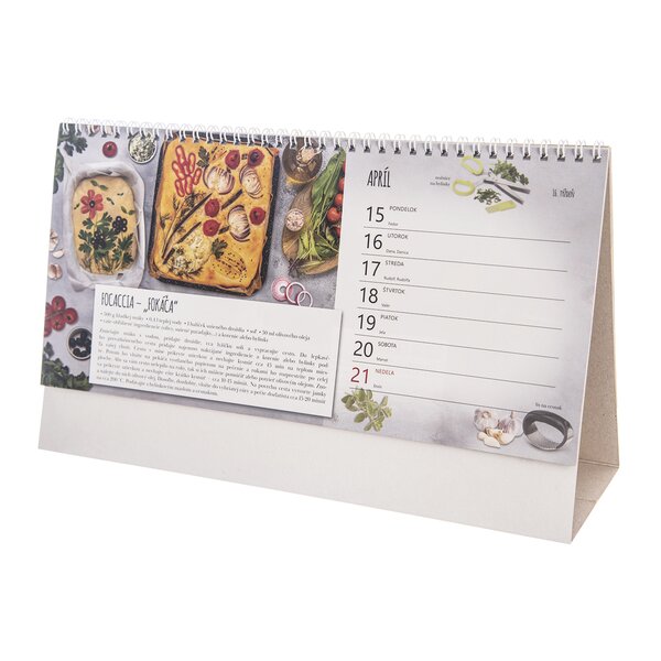 Stolný kalendár Orion recepty