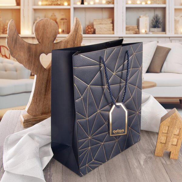 Darčeková taška mriežka 26x12x32 cm