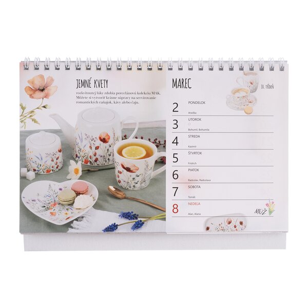 Stolný kalendár Orion 2026