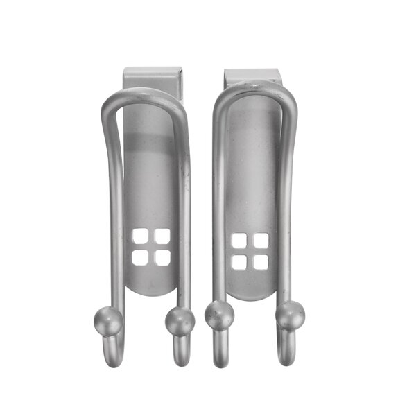 Dvojitý háčik na dvere 2 ks