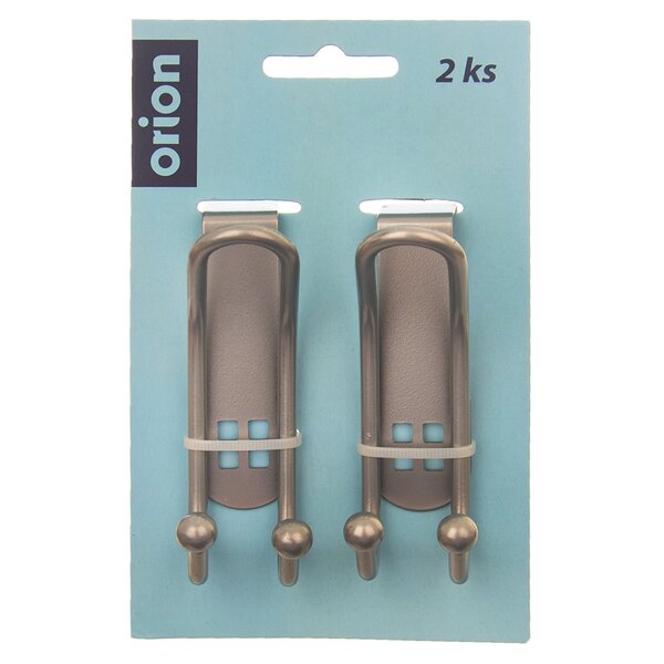 Dvojitý háčik na dvere 2 ks