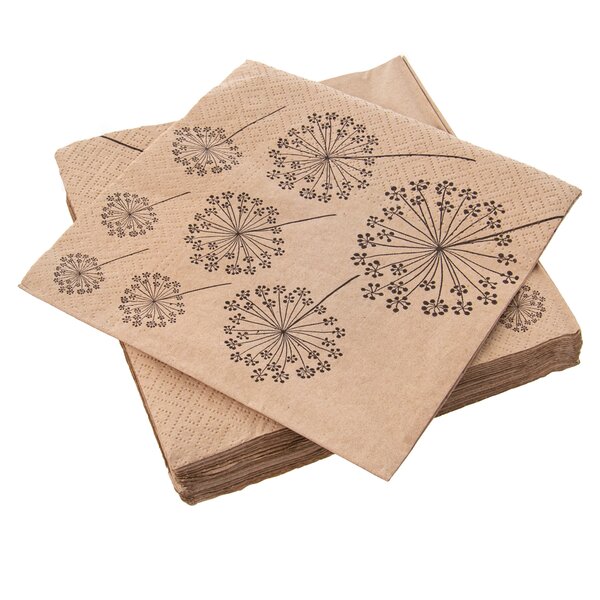 Servírovací obrúsky Púpavy