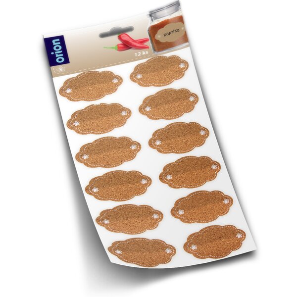 Samolepky na koreničky prázdne