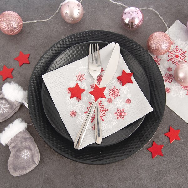 Servírovací obrúsky banka VLOČKA