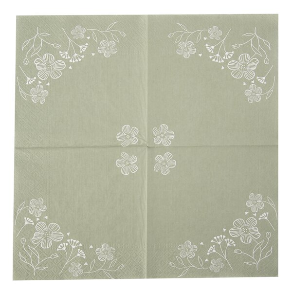 Servírovacie obrúsky GREENISH