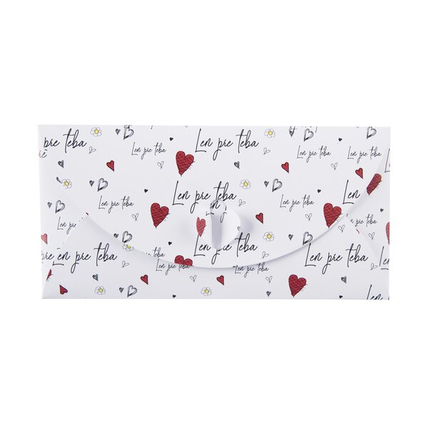 Papierová obálka Len pre teba 