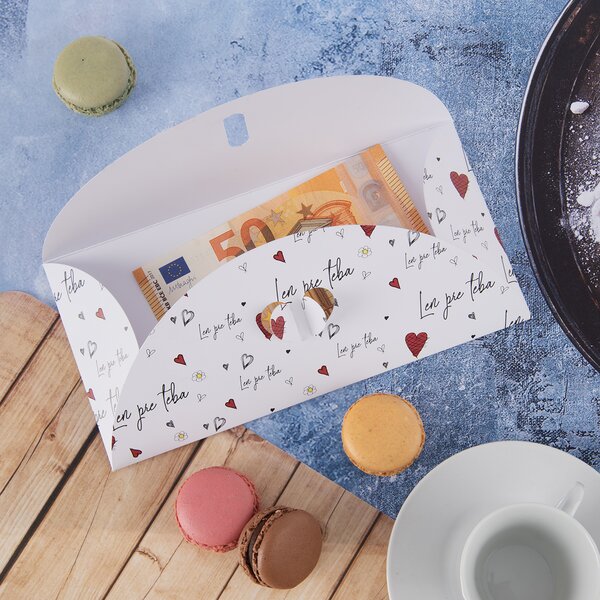 Papierová obálka Len pre teba 