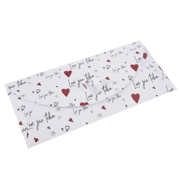 Papierová obálka Len pre teba 