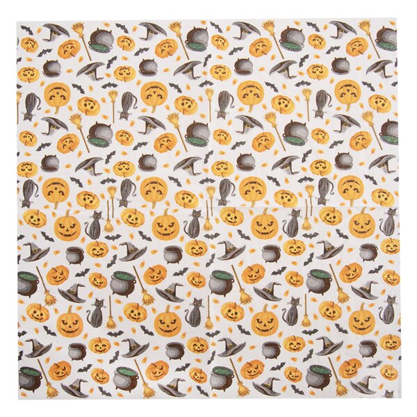 Servírovacie obrúsky Halloween