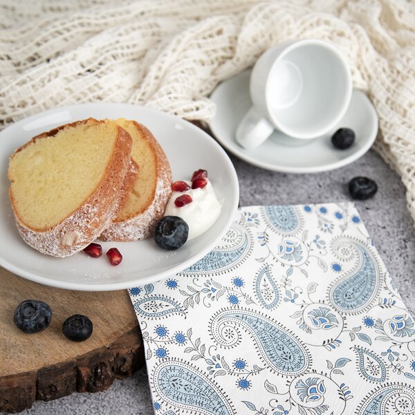 Servírovacie obrúsky kašmírový vzor