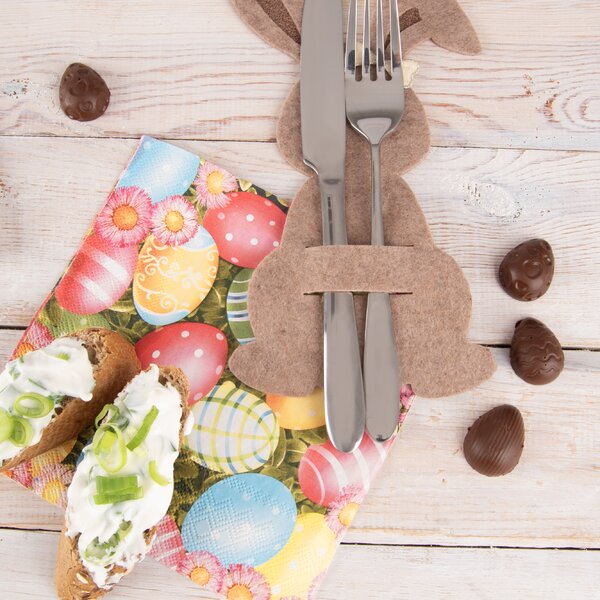 Servírovacie obrúsky veľkonočné vajíčka
