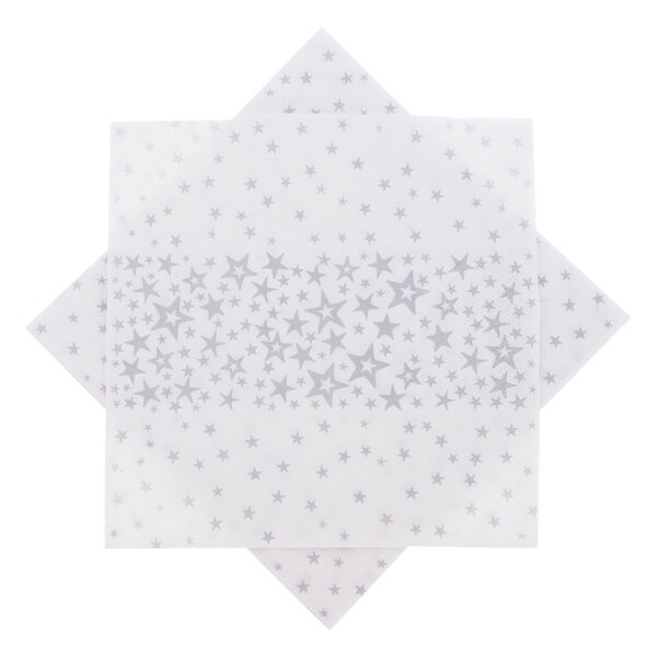 Servírovacie obrúsky hviezdy
