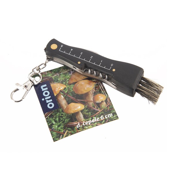 Hubársky nôž zatvárací so štetcom 6 cm